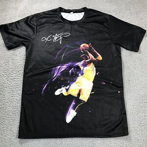 Kobe Bryant T Shirt Men's Large Double Sided Unbranded Dunk