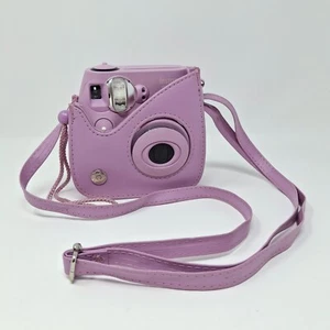 Fujifilm Instax Mini 7S Instant Camera Lavender with Leather Case - Tested - Picture 1 of 16