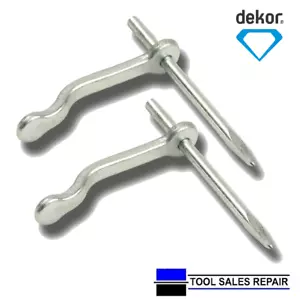 Dekor Dutch Pins - Masonry Clamp - Professional Quality - Galvanized - - Foto 1 di 10