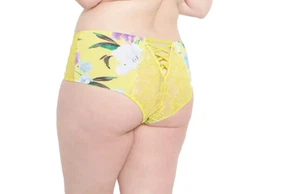 Cacique~Nuevo Con Etiquetas~Cintura Media Panty Descarado - Encaje y Tirantes Espalda~30-32W (4X) - Imagen 1 de 6