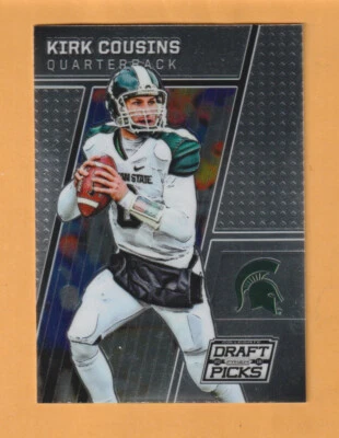 Kirk Cousins Michigan State Spartans 2016 Prizm Draft Picks #62 Holland MI - Image 1 of 2
