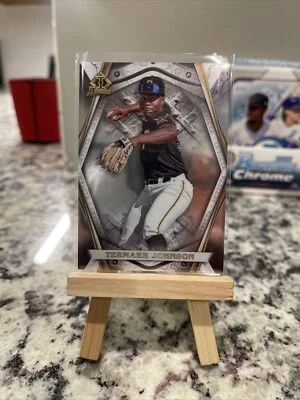 Termarr Johnson 2022 Bowman Draft Invicta Refractor Insert BI-4 - Image 1 of 2