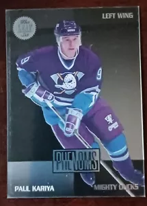 PAUL KARIYA - 1994-95 Leaf Hockey - Phenoms #5 of 10 (No Sticker) - Picture 1 of 2