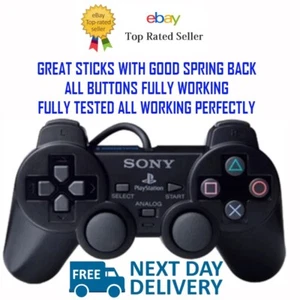 SONY PS2 Playstation 2 Controller Pad Official Genuine Original Fully Working - Picture 1 of 1
