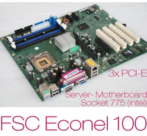 Fujitsu Motherboard Econel 100 D2179-R12 W26361-W110-X-03 Socket 775 ATX DDR2 - Picture 1 of 3