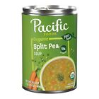 (4 Pack) Pacific Foods Organic Split Pea Soup, Plant-Based Protein, 16.5 Ounce