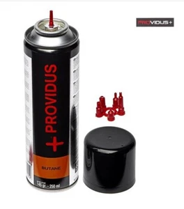 12 x Bomboletta bombola gas butano ricarica accendino PROVIDUS Butane 145 g. - Foto 1 di 1