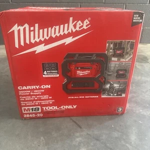 Milwaukee 2845-20 M18 18V 3600 Watt/1800 Watt Akku Netzteil - Bild 1 von 5