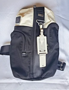 Tumi 'Alpha Bravo - Monterey' Sling Bag, Black White – Monogrammed - Picture 1 of 16