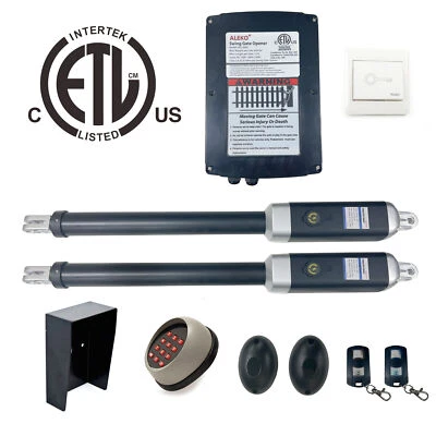 ALEKO ETL Listed Accessory Kit Opener for Swing Dual Gates up to 1760 lb - Image 1 of 4