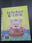 Livre de couleurs de Lily Pig ~ Petit livre d'or ~ 1987