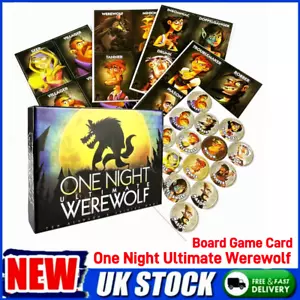 One Night Ultimate Werewolf - Board Game & Sealed Gift - Picture 1 of 24