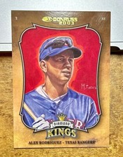 Alex Rodriguez 2003 Donruss Diamond Kings Studio Series #DK-8 #/1977/2500 NM