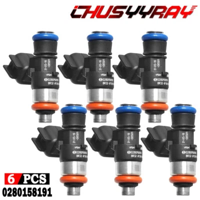 6x Inyectores de combustible para 2007 2008 2009 2010 2011 2012 2013 14 Mazda CX-9 3,5 L 3,7 L Foto 1 de 4