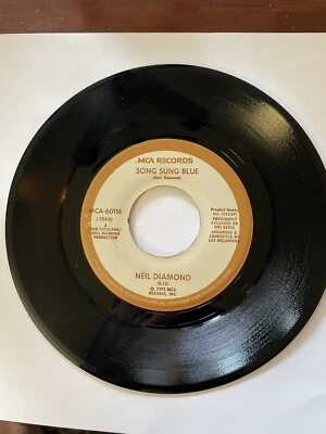 Vintage 45 RPM record Glitchy Goomy By Neil Diamond circa 1960’s-70’s - Image 1 of 2