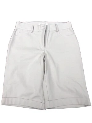 Bermudas de algodón color tostado TravelSmith para mujer, talla 4, en excelente estado. Foto 1 de 4