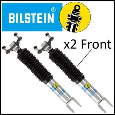 20-25 Chevy Silverado GMC 2500HD 3500 Front Shocks Bilstein 5100 Monotube 0-1.5" - Image 1 of 4