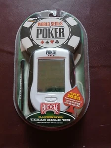 World Series of Poker Bicycle Illuminated Texas Hold 'Em Handheld 2009 - Picture 1 of 2