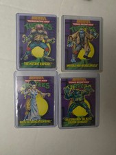 Universal Monsters TMNT Trading Collector Cards Michelangelo Raphael Leo April