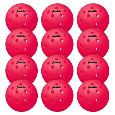 Franklin X 40 Outdoor Pickleballs 12 Count Premium Quality USA Pickleball App... - Image 1 of 4