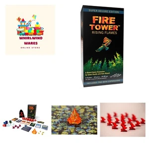 Fire Tower Rising Flames Board Game Expansion Deluxe Expansion with 2 Mini Ex... - Picture 1 of 8