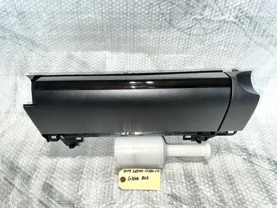 2014-2020 LEXUS IS250 IS350 SALPICADERO GUANTERA COMPARTIMENTO DE ALMACENAMIENTO NEGRO OEM Foto 1 de 4