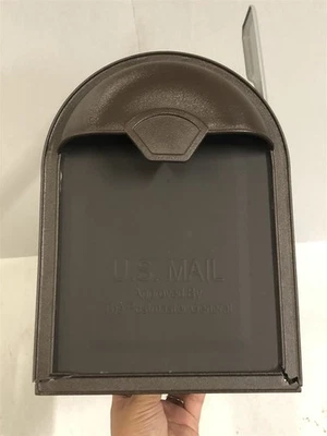 Buzones arquitectónicos 8830RZ-10 Winston buzón de montaje postal - bronce frotado Foto 1 de 4