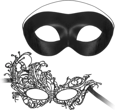 Venezianische Maske Paare Maskerade Herren Damen Halloween Karneval Maskenball
