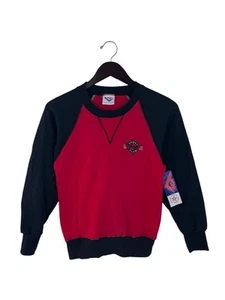 vintage PONY raglan sweatshirt mens size small deadstock NWT 80s made in USA - Picture 1 of 7