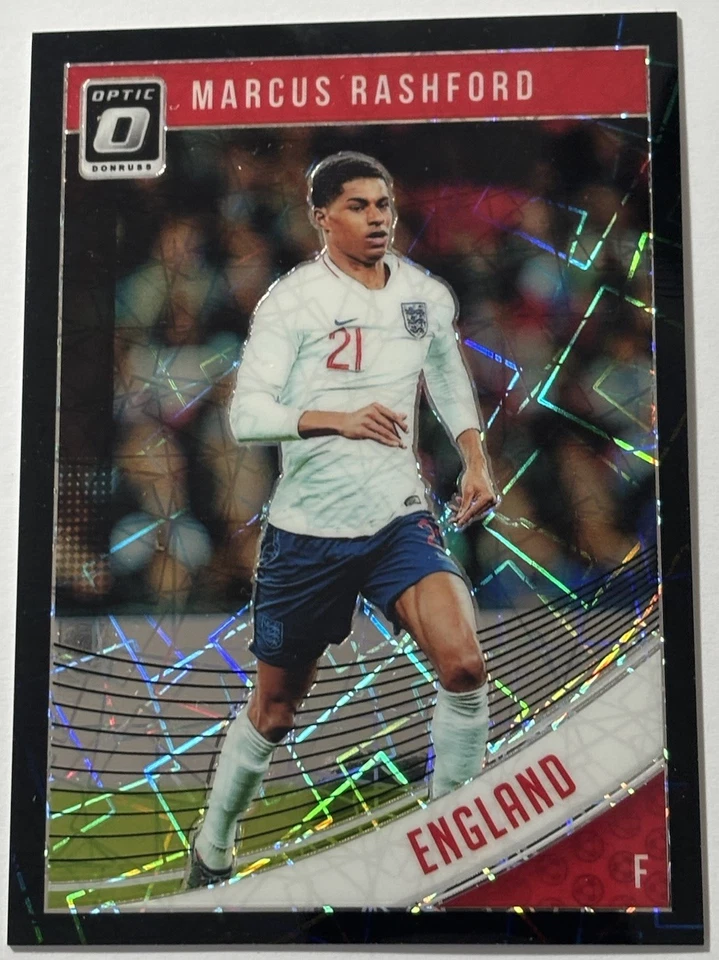 MARCUS RASHFORD 2018 PANINI DONRUSS OPTIC-BLACK VELOCITY #124 /25 - Image 1 of 2