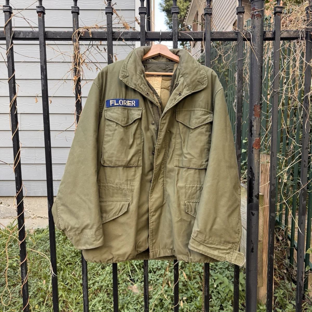 希少 vintage 60s M65 アルミジップ US ARMY 希少 vintage 60s M65