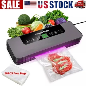 Commercial Vacuum Sealer Machine Seal a Meal Food Saver System With 50 Free Bags - Picture 1 of 16