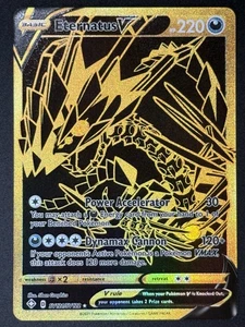 Eternatus V SV121/SV122 Pokemon Shining Fates: Shiny Vault Shiny Holo Rare NM - Picture 1 of 2