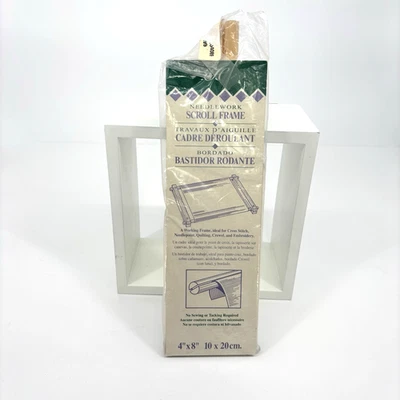 Needlework Scroll Frame 4x8 Flex-Lap Deluxe Hardwood Kahoot NIP - Image 1 of 4