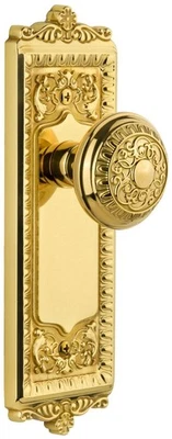 Grandeur WINWIN_PSG_238 Windsor - Puerta de paso victoriana vintage - Latón Foto 1 de 2