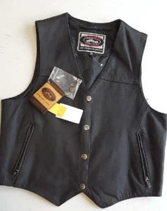 Womans Leather Vest - Picture 1 of 2