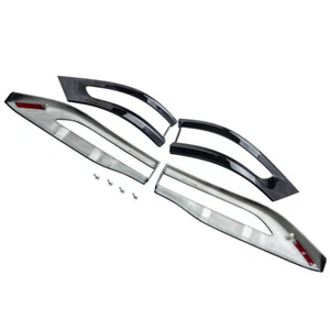 Borde de cubierta de lámpara de luz trasera apto para Jeep Grand Cherokee plástico brillante 14-20 - Imagen 1 de 11