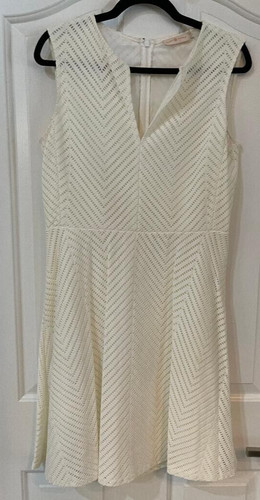 ABITO DONNA TORY BURCH BIANCO TAGLIA M 