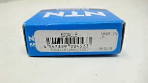 NTN 6204 LLB KUGELLAGER 6204LLB /2AS - Bild 1 von 3