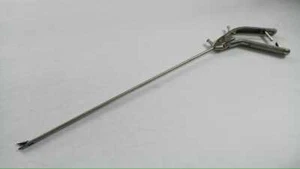 Laparoscopic Gun-Type Straight Jaw Tip Needle Holder Driver Instruments Set 5mm - Picture 1 of 6