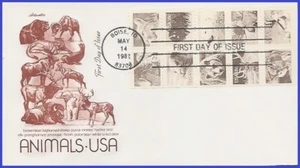 USA3 #1880-89 U/A ARTMASTER FDC BKLT Wildlife - Bild 1 von 1