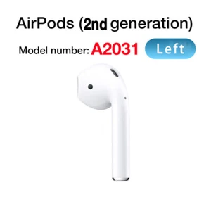 New Apple AirPods 2nd Generation: Left Side ONLY A2031 for Replacement - Picture 1 of 4