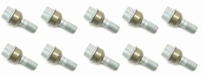 10 pernos de rueda FEBI reemplazar PORCHE OEM # 99736120301 Alemania llantas de aleación Foto 1 de 3