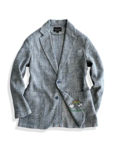 Men's Winter Vintage Linen Blend Soft Business Casual Suit Jacket S-4XL - Picture 1 of 9