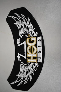 HARLEY DAVIDSON OWNERS GROUP HOG H.O.G. 2016 HANDLEBAR VEST JACKET PATCH - Picture 1 of 1