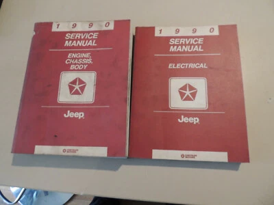 Repair manual Werkstatthandbuch Jeep Wrangler Cherokee Wagoneer Comanche 1990 - Bild 1 von 4