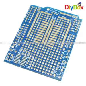 Prototype PCB for Arduino UNO R3 Shield Board FR-4 Fiber 2mm+2.54mm Pitch DIY - Picture 1 of 6