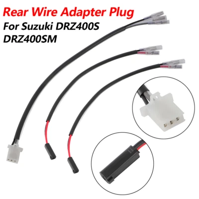Kit de enchufe adaptador de cableado de luz trasera para Suzuki DRZ400S DRZ400SM SML 2000-2022 Foto 1 de 4