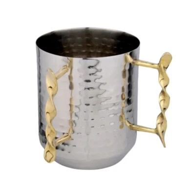 Lavabo con asas doradas retorcidas nuevo en caja Foto 1 de 4