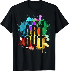 Cool Artist Art For Men Women Paint Painter Artist Painting Gift Unisex T-Shirt - Picture 1 of 4